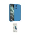 ieg™ Galaxy S23 FE Kılıf Kozmos Yansıma Özel Seri - Şeffaf Pasifik Cam Ekran Koruyucu