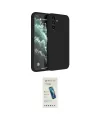 ieg™ Galaxy S23 FE Kılıf Kozmos Yansıma Özel Seri - Şeffaf Pasifik Cam Ekran Koruyucu