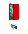 ieg™ Galaxy S23 FE Kılıf Kozmos Yansıma Özel Seri - Siyah 3D Antistatik Cam Ekran Koruyucu