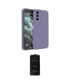 ieg™ Galaxy S23 FE Kılıf Kozmos Yansıma Özel Seri - Siyah 6D Antistatik Mat Seramik Hayalet Nano Ekran Koruyucu
