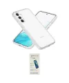 ieg™ Galaxy S23 FE Kılıf Nova Asil Prime - Şeffaf Pasifik Cam Ekran Koruyucu