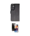 ieg™ Galaxy S23 FE Kılıf Siluet Işık Serisi - Siyah 3D Antistatik Mat Seramik Nano Ekran Koruyucu