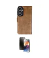 ieg™ Galaxy S23 FE Kılıf Siluet Işık Serisi - Siyah 3D Antistatik Mat Seramik Nano Ekran Koruyucu