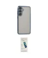 ieg™ Galaxy S23 FE Kılıf Vadi Minimal - Şeffaf Pasifik Cam Ekran Koruyucu