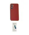 ieg™ Galaxy S23 FE Kılıf Yankı Serisi - Şeffaf Pasifik Cam Ekran Koruyucu