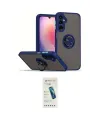 ieg™ Galaxy S23 FE Kılıf Yörünge Çizgi - Şeffaf Pasifik Cam Ekran Koruyucu