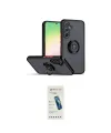 ieg™ Galaxy S23 FE Kılıf Yörünge Çizgi - Şeffaf Pasifik Cam Ekran Koruyucu