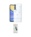 ieg™ Galaxy S23 FE Kılıf Yörünge Form - Şeffaf Pasifik Cam Ekran Koruyucu