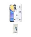 ieg™ Galaxy S23 FE Kılıf Yörünge Form - Şeffaf Pasifik Cam Ekran Koruyucu