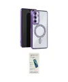 ieg™ Galaxy S23 FE Kılıf Zirve Doku Prime - Şeffaf Pasifik Cam Ekran Koruyucu
