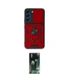 ieg™ Galaxy S23 Kılıf Ahenk Klasik - Siyah 360 Mat Full Body Arka Koruyucu