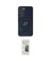 ieg™ Galaxy S23 Kılıf Ahenk Klasik - Siyah 6D Mat Seramik Hayalet Nano Ekran Koruyucu