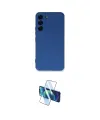 ieg™ Galaxy S23 Kılıf Ahenk Serisi - Siyah 3D Antistatik Cam Ekran Koruyucu