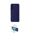 ieg™ Galaxy S23 Kılıf Ahenk Serisi - Siyah 3D Antistatik Cam Ekran Koruyucu