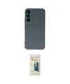 ieg™ Galaxy S23 Kılıf Ahenk Serisi - Siyah 6D Mat Seramik Hayalet Nano Ekran Koruyucu
