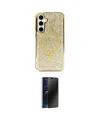 ieg™ Galaxy S23 Kılıf Eksen Çizgi - Siyah 3D Antistatik Hayalet Cam Ekran Koruyucu