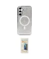 ieg™ Galaxy S23 Kılıf Eksen Çizgi - Siyah 6D Mat Seramik Hayalet Nano Ekran Koruyucu