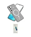 ieg™ Galaxy S23 Kılıf Nova Asil Prime - Şeffaf Pasifik Cam Ekran Koruyucu