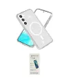 ieg™ Galaxy S23 Kılıf Nova Asil Prime - Şeffaf Pasifik Cam Ekran Koruyucu
