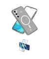 ieg™ Galaxy S23 Kılıf Nova Asil Prime - Siyah 3D Antistatik Cam Ekran Koruyucu