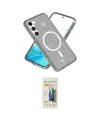 ieg™ Galaxy S23 Kılıf Nova Asil Prime - Siyah 6D Mat Seramik Hayalet Nano Ekran Koruyucu