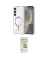 ieg™ Galaxy S23 Kılıf Nova Işık Özel Seri - Siyah Mat Seramik Nano Ekran Koruyucu