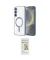 ieg™ Galaxy S23 Kılıf Nova Işık Özel Seri - Siyah Mat Seramik Nano Ekran Koruyucu