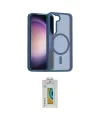 ieg™ Galaxy S23 Kılıf Siluet Minimal Prime - Şeffaf Polymer Nano Ekran Koruyucu