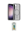 ieg™ Galaxy S23 Kılıf Siluet Minimal Prime - Şeffaf Polymer Nano Ekran Koruyucu