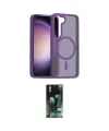 ieg™ Galaxy S23 Kılıf Siluet Minimal Prime - Siyah 360 Mat Full Body Arka Koruyucu