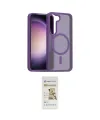 ieg™ Galaxy S23 Kılıf Siluet Minimal Prime - Siyah Mat Seramik Nano Ekran Koruyucu