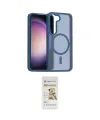 ieg™ Galaxy S23 Kılıf Siluet Minimal Prime - Siyah Mat Seramik Nano Ekran Koruyucu