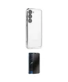 ieg™ Galaxy S23 Kılıf Vadi Minimal - Siyah 3D Antistatik Hayalet Cam Ekran Koruyucu