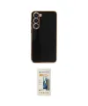 ieg™ Galaxy S23 Kılıf Yankı Serisi - Siyah 6D Mat Seramik Hayalet Nano Ekran Koruyucu