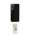 ieg™ Galaxy S23 Kılıf Yankı Serisi - Siyah Mat Seramik Nano Ekran Koruyucu