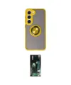 ieg™ Galaxy S23 Kılıf Yörünge Çizgi - Şeffaf 360 Full Body Arka Koruyucu