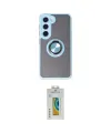 ieg™ Galaxy S23 Kılıf Yörünge Çizgi - Şeffaf Polymer Nano Ekran Koruyucu