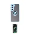 ieg™ Galaxy S23 Kılıf Yörünge Çizgi - Siyah 360 Mat Full Body Arka Koruyucu
