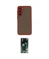 ieg™ Galaxy S23 Plus Kılıf Ahenk Çizgi Serisi - Şeffaf 360 Full Body Arka Koruyucu