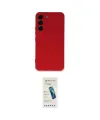 ieg™ Galaxy S23 Plus Kılıf Ahenk Serisi - Şeffaf Pasifik Cam Ekran Koruyucu