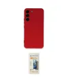 ieg™ Galaxy S23 Plus Kılıf Ahenk Serisi - Siyah 6D Mat Seramik Hayalet Nano Ekran Koruyucu