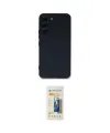 ieg™ Galaxy S23 Plus Kılıf Ahenk Serisi - Siyah 6D Mat Seramik Hayalet Nano Ekran Koruyucu