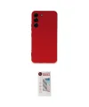 ieg™ Galaxy S23 Plus Kılıf Ahenk Serisi - Siyah Hayalet Edge Cam Ekran Koruyucu