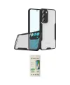 ieg™ Galaxy S23 Plus Kılıf Atlas Asil Serisi - Siyah 20D Premium Cam Ekran Koruyucu