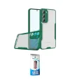 ieg™ Galaxy S23 Plus Kılıf Atlas Asil Serisi - Siyah 5D Eko Cam Ekran Koruyucu