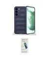 ieg™ Galaxy S23 Plus Kılıf Atlas Koleksiyonu - Şeffaf Pasifik Cam Ekran Koruyucu