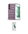 ieg™ Galaxy S23 Plus Kılıf Atlas Koleksiyonu - Şeffaf Pasifik Cam Ekran Koruyucu
