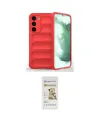 ieg™ Galaxy S23 Plus Kılıf Atlas Koleksiyonu - Siyah Mat Seramik Nano Ekran Koruyucu