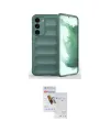 ieg™ Galaxy S23 Plus Kılıf Atlas Koleksiyonu - Siyah Seramik Nano Ekran Koruyucu