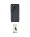 ieg™ Galaxy S23 Plus Kılıf Doruk Asil Koleksiyonu - Şeffaf Pasifik Cam Ekran Koruyucu